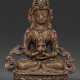 Kleine Tibetochinesische Figur eines Bodhisattva .. - Foto 1