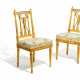 Paar Spätklassizismus Stühle - Foto 1