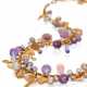 Amethyst-Perl-Collier - photo 1