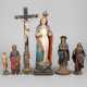 Sechs barocke Heiligenfiguren - photo 1