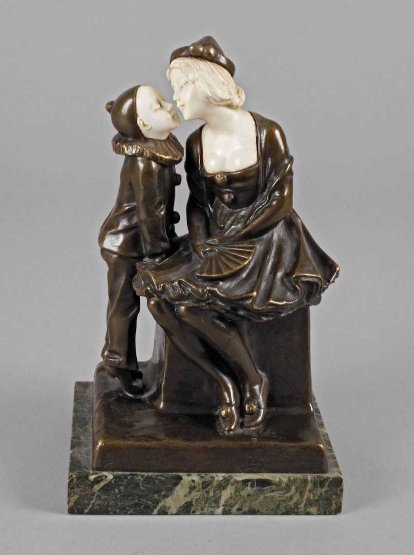 Питер Tereszczuk, Chryselephantin "Поцелуй" - фото 1