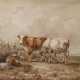 Jan B. Tom, zugeschrieben, Kühe und Schafe auf der Weide - Foto 1