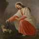 Jesus mit Lamm im Dornbusch - photo 1