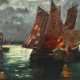 K. Schmidt, Nocturne mit Booten vor Venedig - фото 1