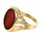 Karneol Ring - Gelbgold 333 - photo 1