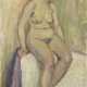 KUPRIN, ALEXANDER (1880–1960). Seated Nude - photo 1