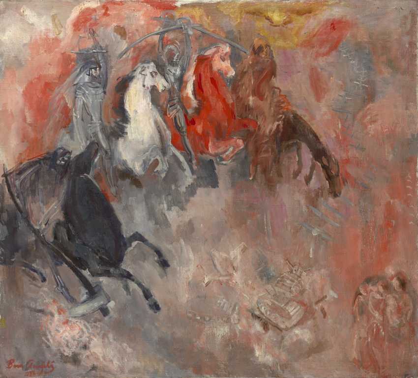 Auction Anisfeld Boris 1878 1973 The Four Horsemen Of The