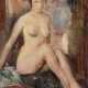 GLUCKMANN, GRIGORY (1898–1973). Seated Nude - Foto 1