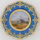 A Porcelain Dessert Plate from the Dowry Service of Grand Duchess Alexandra Nikolaevna   - фото 1