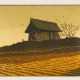 Yoshida, Tsukasa (1949). HolzschnitTiefe: Kaze (Wind) - photo 1