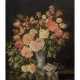 MITTERFELLNER, ANDREAS (1912-1972) "Blumenvase mit Tulpen und Schmetterlingen" - Foto 1