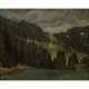 PURRMANN, KARL (1877-1966), "Volders in Tirol", - Foto 1