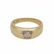 Ring mit Brillant, ca. 0,19ct (punz.) - Foto 1