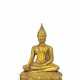 Sitzender Buddha auf Lotossockel - фото 1