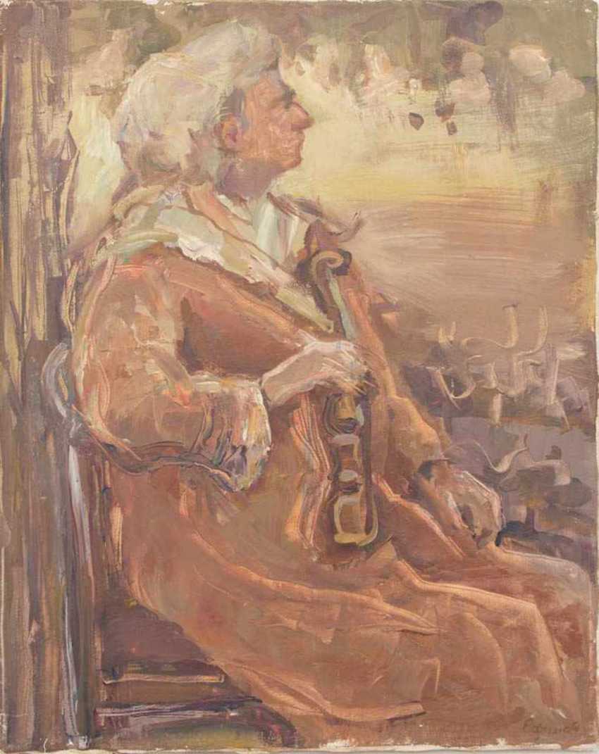 Auction Unknown Artist Old Man With Violin Buy Online Auction
