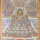Thangka mit Darstellung des Buddha Shakyamuni, umgeben von zahlreichen Geistlichkeitenv - photo 1