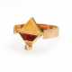 Designer-Ring mit Rubellit und Brillant - photo 1