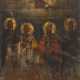 Ikone mit vier Heiligen. - фото 1