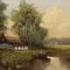 Niederländischer Maler 20. Jahrhundert: Angler - фото 1