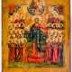 Christus von Smolensk mit Heiligen und Krönung Mariens - photo 1