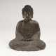 Figur des sitzenden Buddha Amida - photo 1
