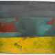 WERNER BUB, "Komposition 2", Öl auf Leinwand, gerahmt, um 1990 - photo 1