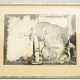 JORGE CASTILLO,"Couple", lavierte Feder-/Tuschezeichnung, hinter Glas gerahmt, signiert und datiert - Foto 1