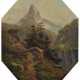 Millner, Carl. Gebirgslandschaft mit Blick auf das Matterhorn - photo 1