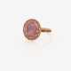 Ring mit rosa Topas und rosa Saphiren - photo 1