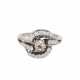 Ring mit Brillant, ca. 0,5 ct, LIGHT BROWN, - photo 1