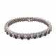 Armband mit 25 Brillanten, zusammen ca. 2,4 ct, WEISS-LGW (H-J)/VS-SI - фото 1