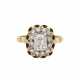 Ring mit Diamant im Smaragdschliff, ca. 1,1 ct, WEISS (H)/P1 - Foto 1