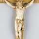 Small cross, I carved, wood gilded, 19.century - photo 1