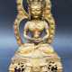 Guanyin, Bronze gilded, Qing Dynasty - photo 1