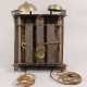 clock movement , Iron body with iron and brass parts, bells, 18. Century - Foto 1