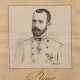 Crown Prince Rudolf of Habsburg Lothringen of Austria Hungary (1858-1889), black ink on paper laid dawn on paper, signed and described. - photo 1
