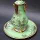 French Porcelain Can with salver and lid, painted, 19.century - Foto 1
