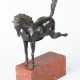 Bronze Horse jumping, on marble base, 20.century - Foto 1
