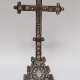 Jerusalem pilgrim cross, olive-wood with mother of pearl - photo 1