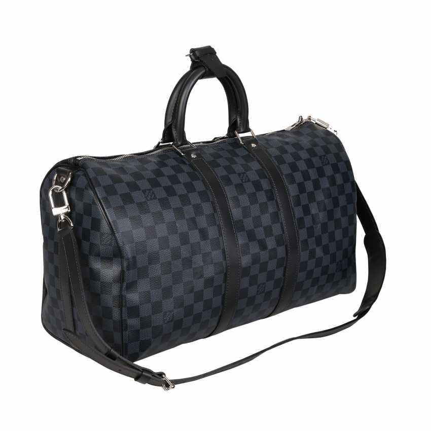 black louis vuitton weekend bag