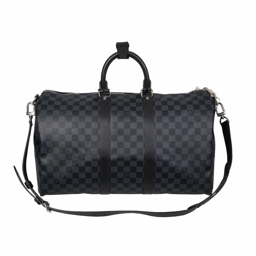 black louis vuitton weekend bag