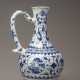 A blue and white ewer - photo 1
