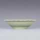 China Song Dynasty Longquan Kiln Green glaze Carving flower plate - photo 1