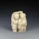 Qing Dynasty Hetian jade Carving Character decoration - photo 1