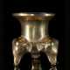 China Ming Dynasty bronze three-legged incense burner - photo 1