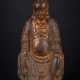 China Ming Dynasty Wood carving character statue - photo 1