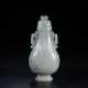 Mingguo Hetian jade Sculpture Lucky beast Binaural Cap bottle - Foto 1