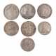 Hochspannendes 7-teiliges Konvolut hist. Münzen, 17./18. Jahrhundert- - Foto 1
