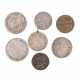 Interessantes 7-teiliges Konvolut Münzen - - фото 1