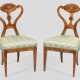 Paar Biedermeier-Stühle von Josef Danhauser - Foto 1